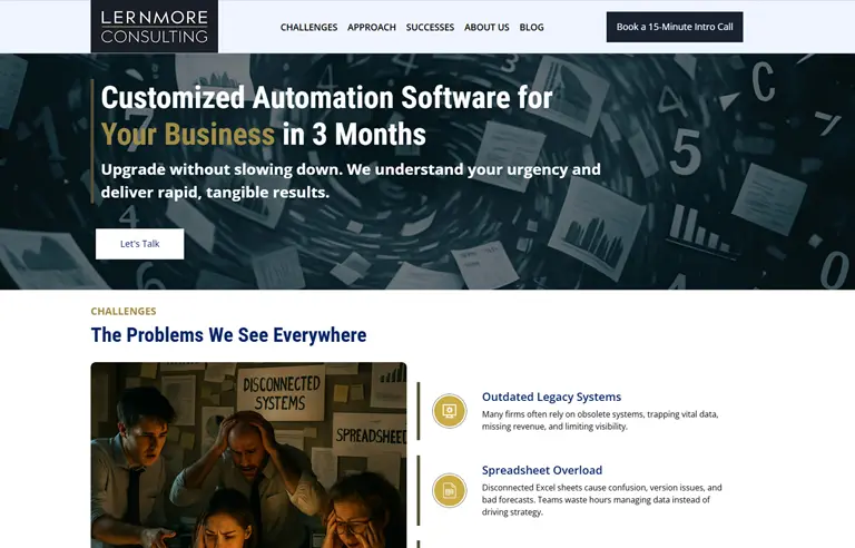 Learn More Consulting Portfolio Image