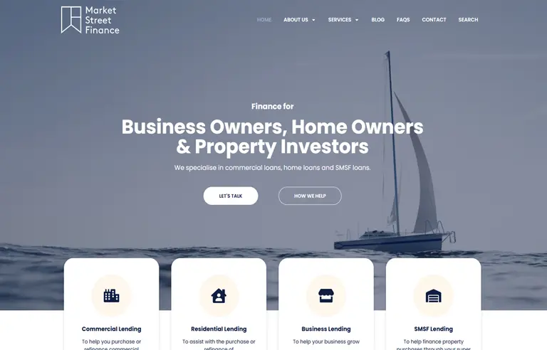 Finance Market Stress Portfolio Image