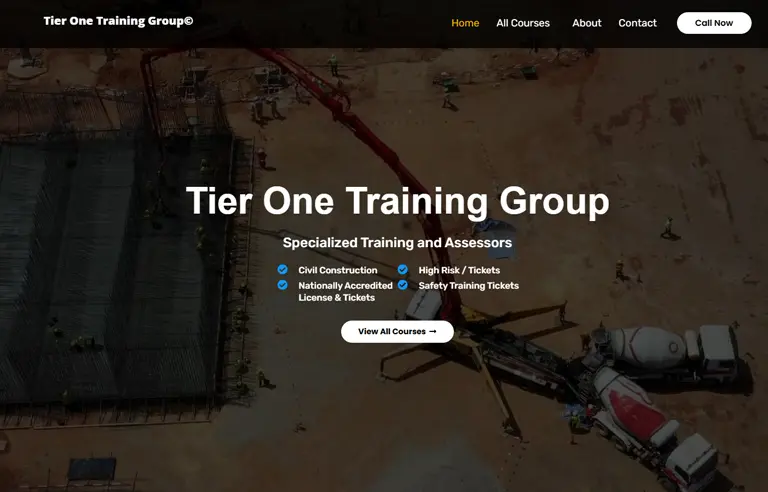 Training Group Portfolio Image