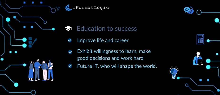 Education to success. featured image